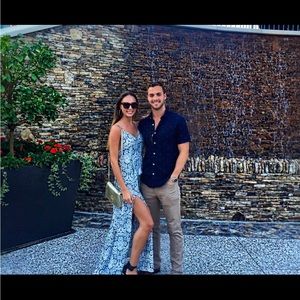 Printed summer dress